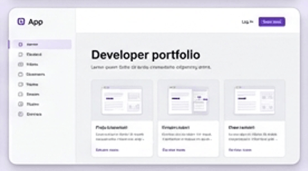 Developer Portfolio & Booking Site